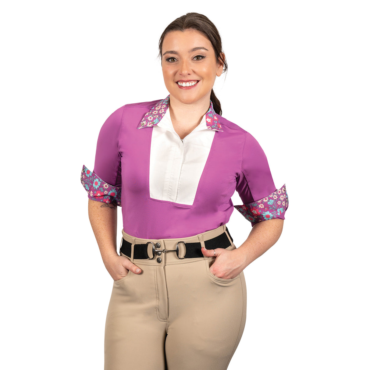 Elation Platinum Milano Long Sleeve Show Shirt