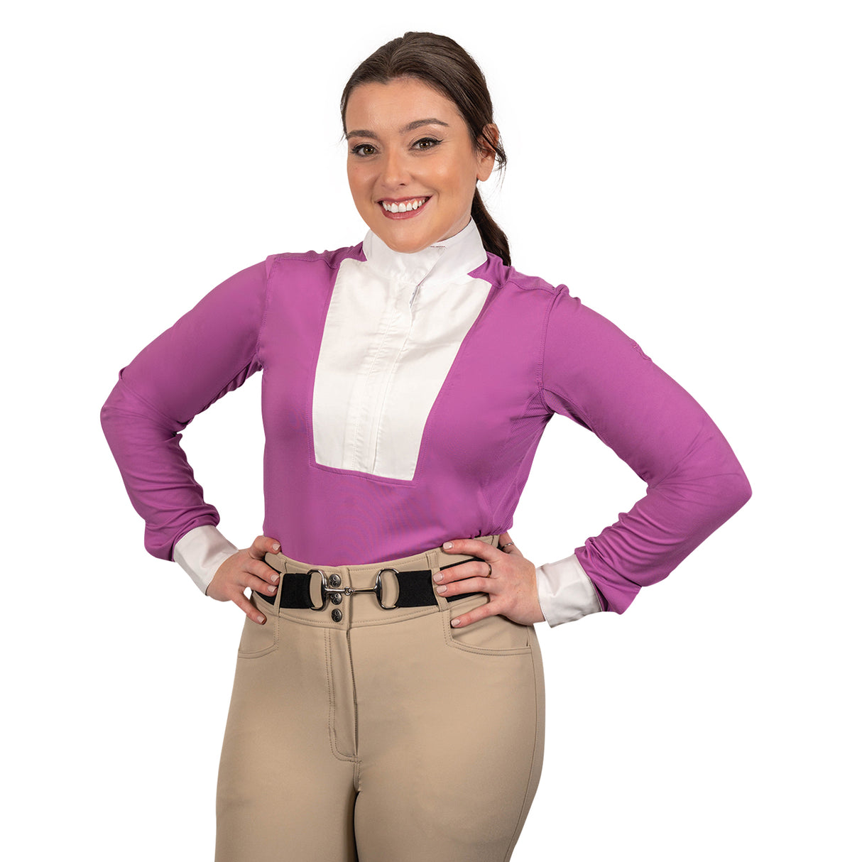 Elation Platinum Milano Long Sleeve Show Shirt