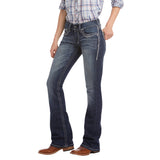 Ariat Entwined R.E.A.L Mid Rise Stretch Boot Cut Jean