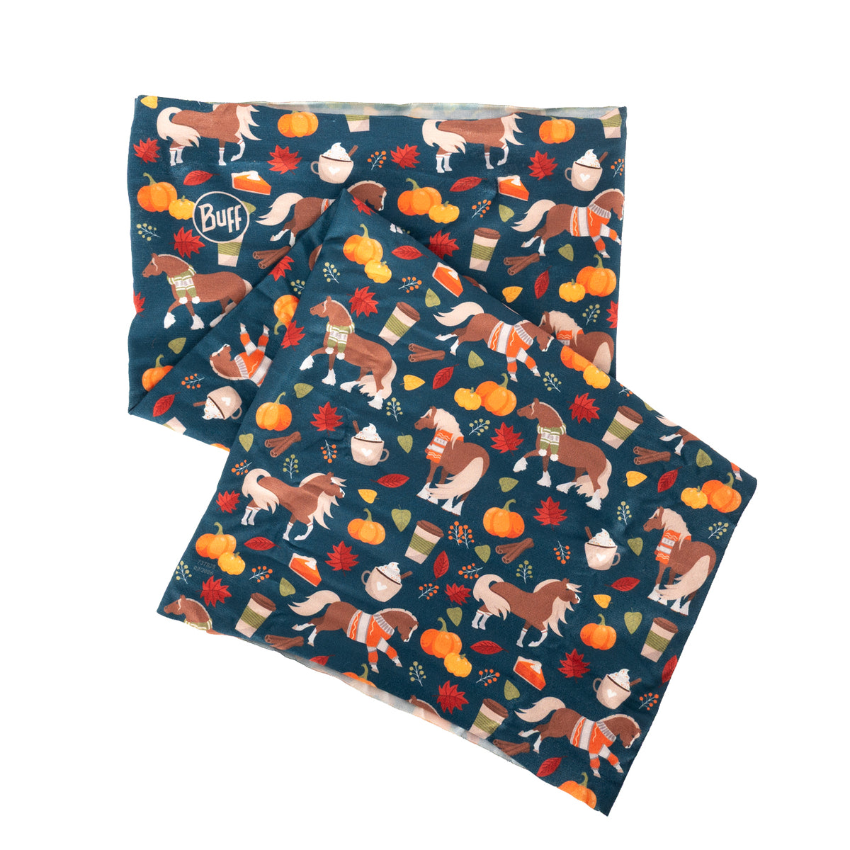 Pumpkin Spice Ponies x Buff Original EcoStretch Neckwarmer
