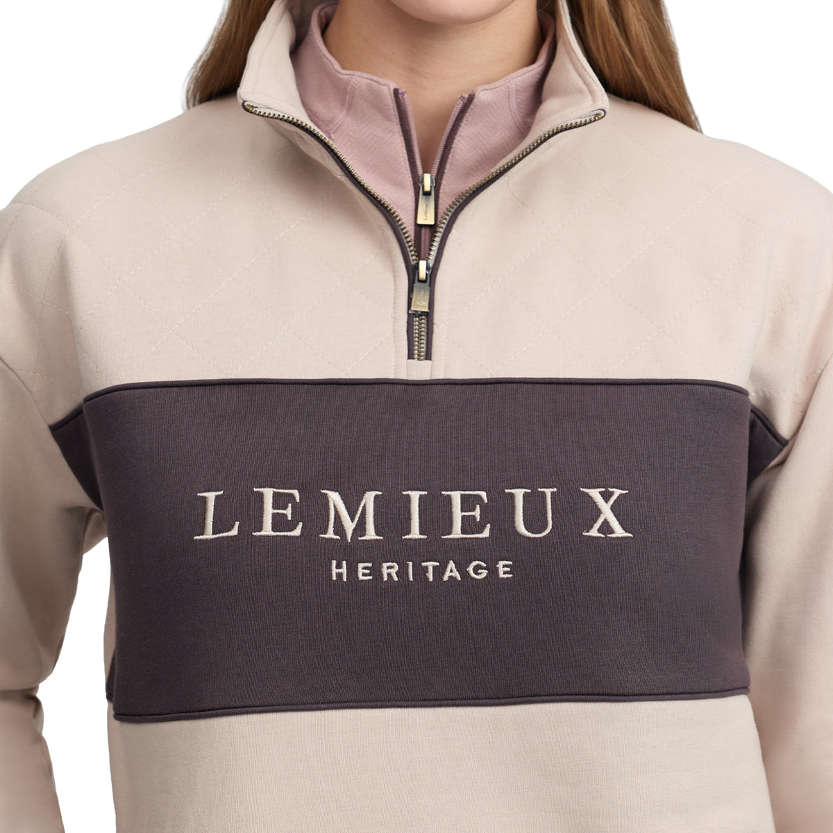 LeMieux Heritage Quarter Zip Sweatshirt