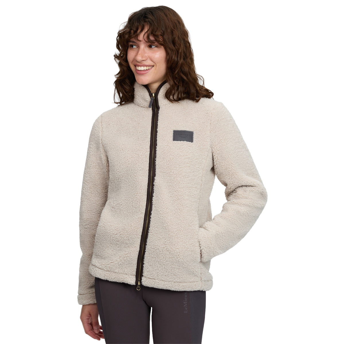 LeMieux Heritage Borg Zip Front Jacket