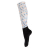 Four White Socks Winter Forest Boot Socks