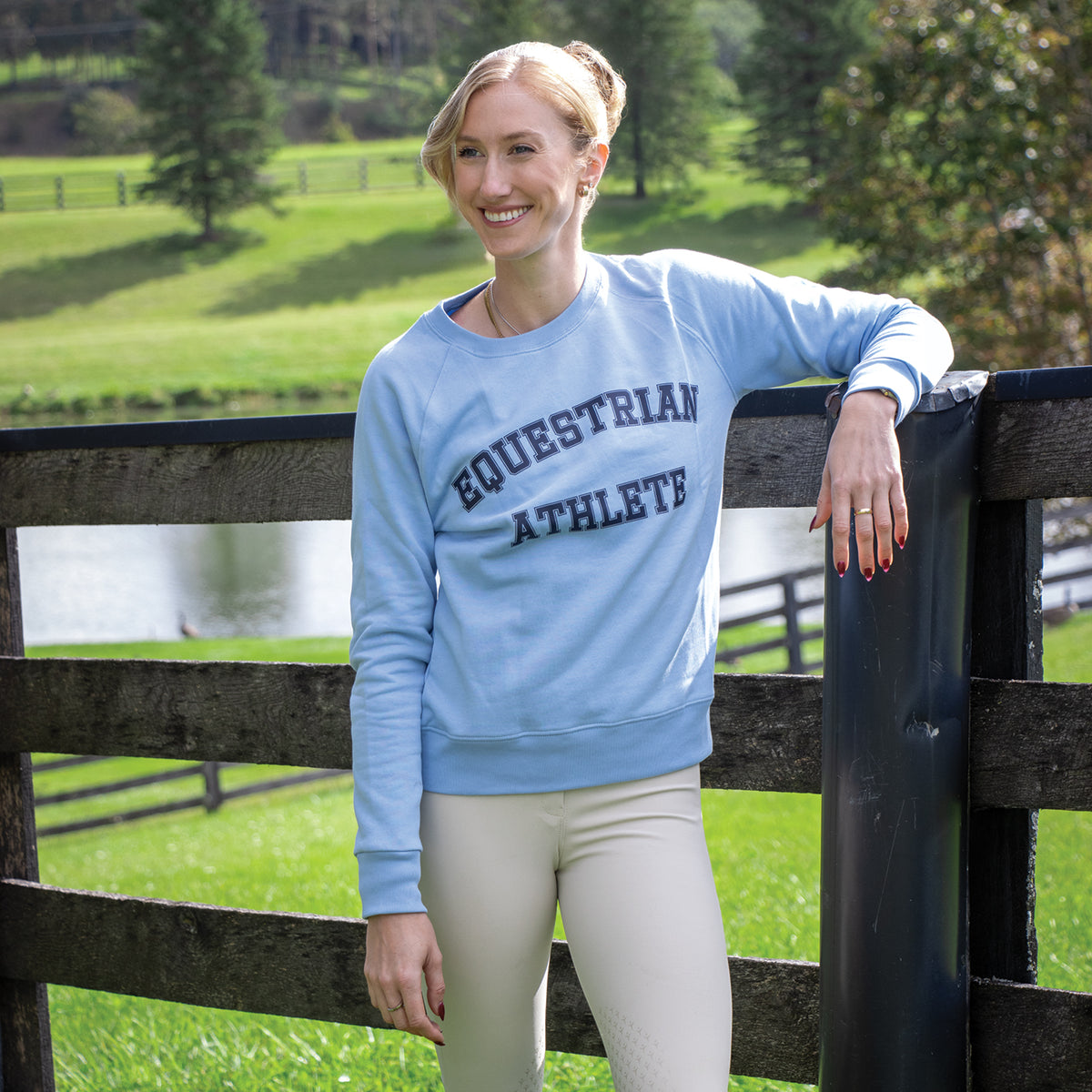 Aerion Equestrian Athlete Crew Neck Sweatshirt