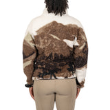 Aerion Printed Sherpa Pullover