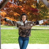 Aerion Printed Sherpa Pullover