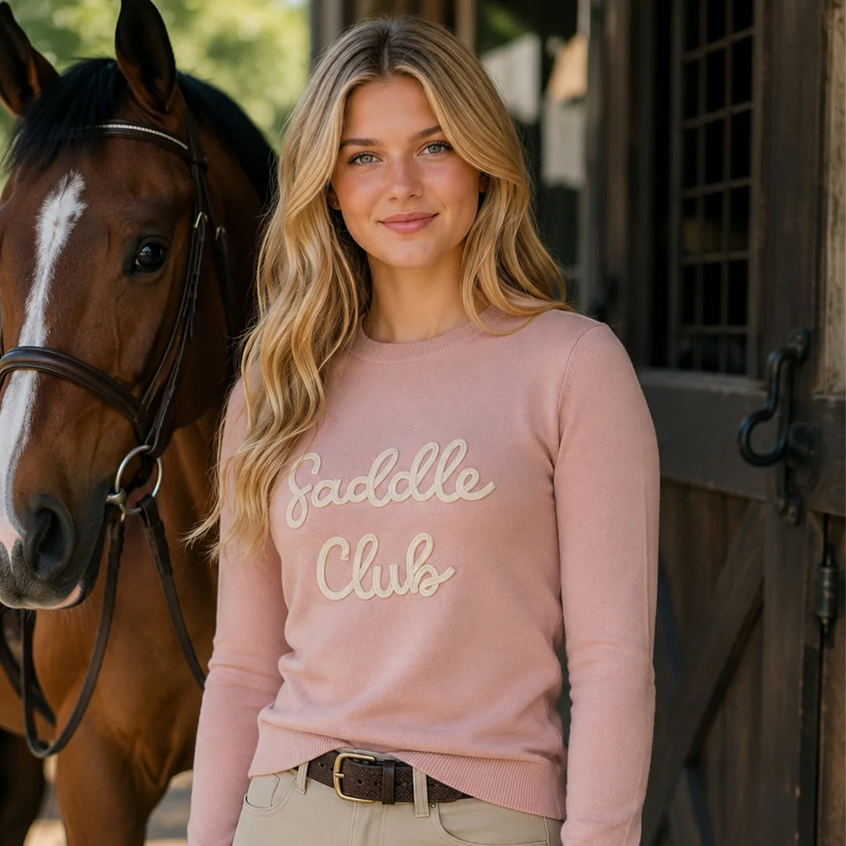 Kathryn Lily Saddle Club Sweater