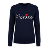 Kathryn Lily Ponies Sweater
