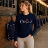 Kathryn Lily Ponies Sweater