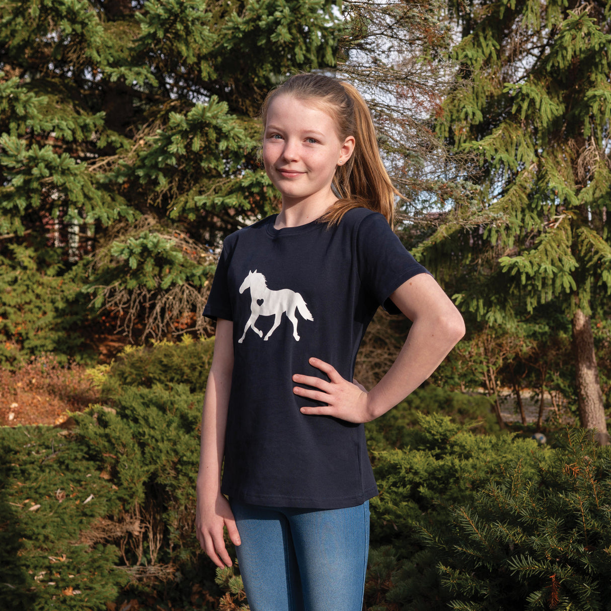 Aerion Heart Horse Tee - Kids'
