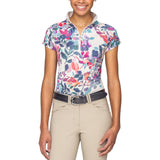 Kastel Denmark Cap Sleeve Print Shirt