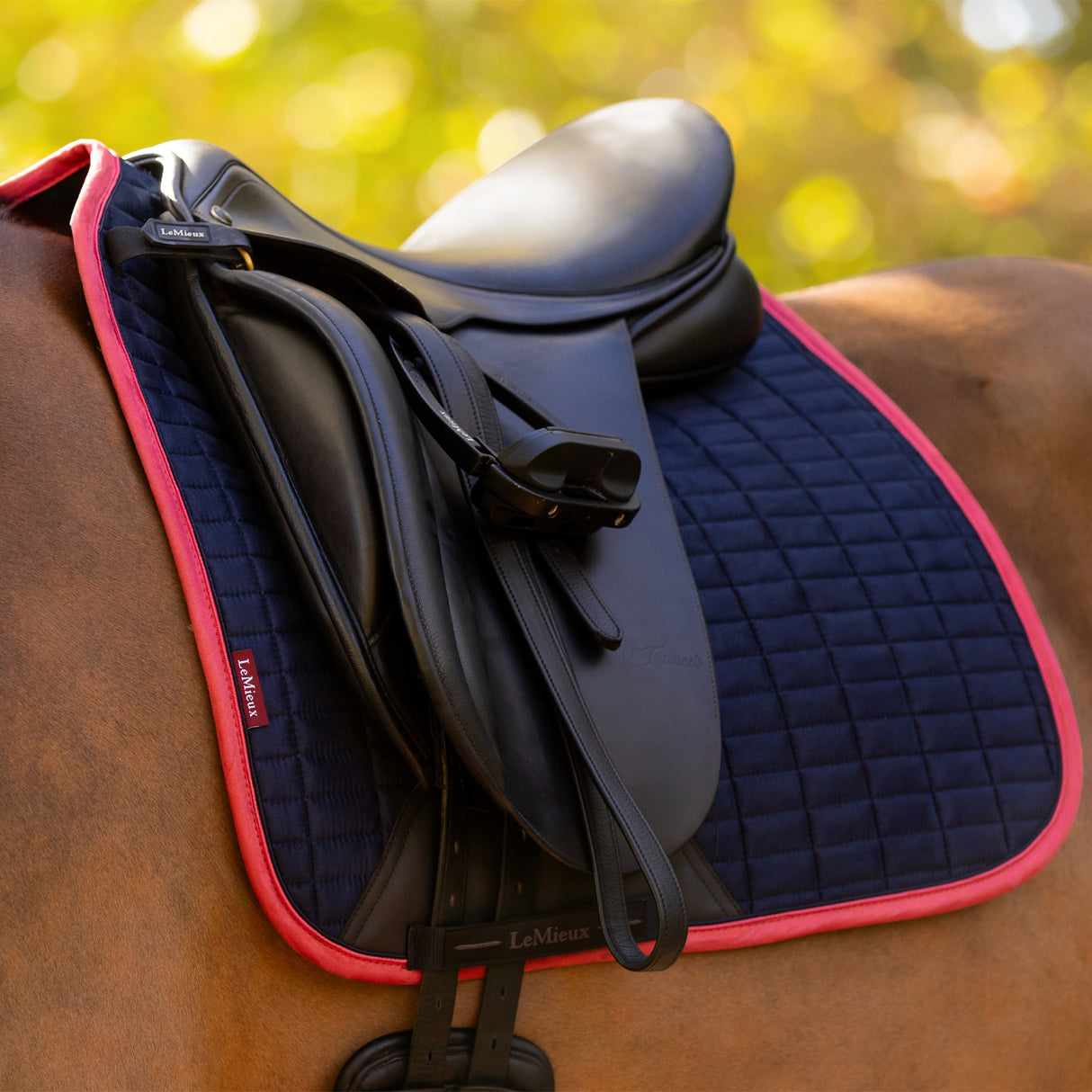 LeMieux Suede Dressage Square Saddle Pad