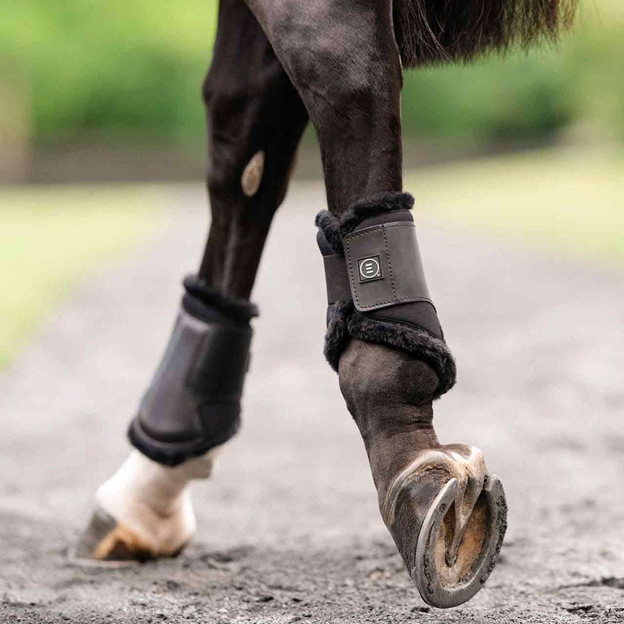 EquiFit Essential EveryDay Vegan SheepsWool Hind Boots
