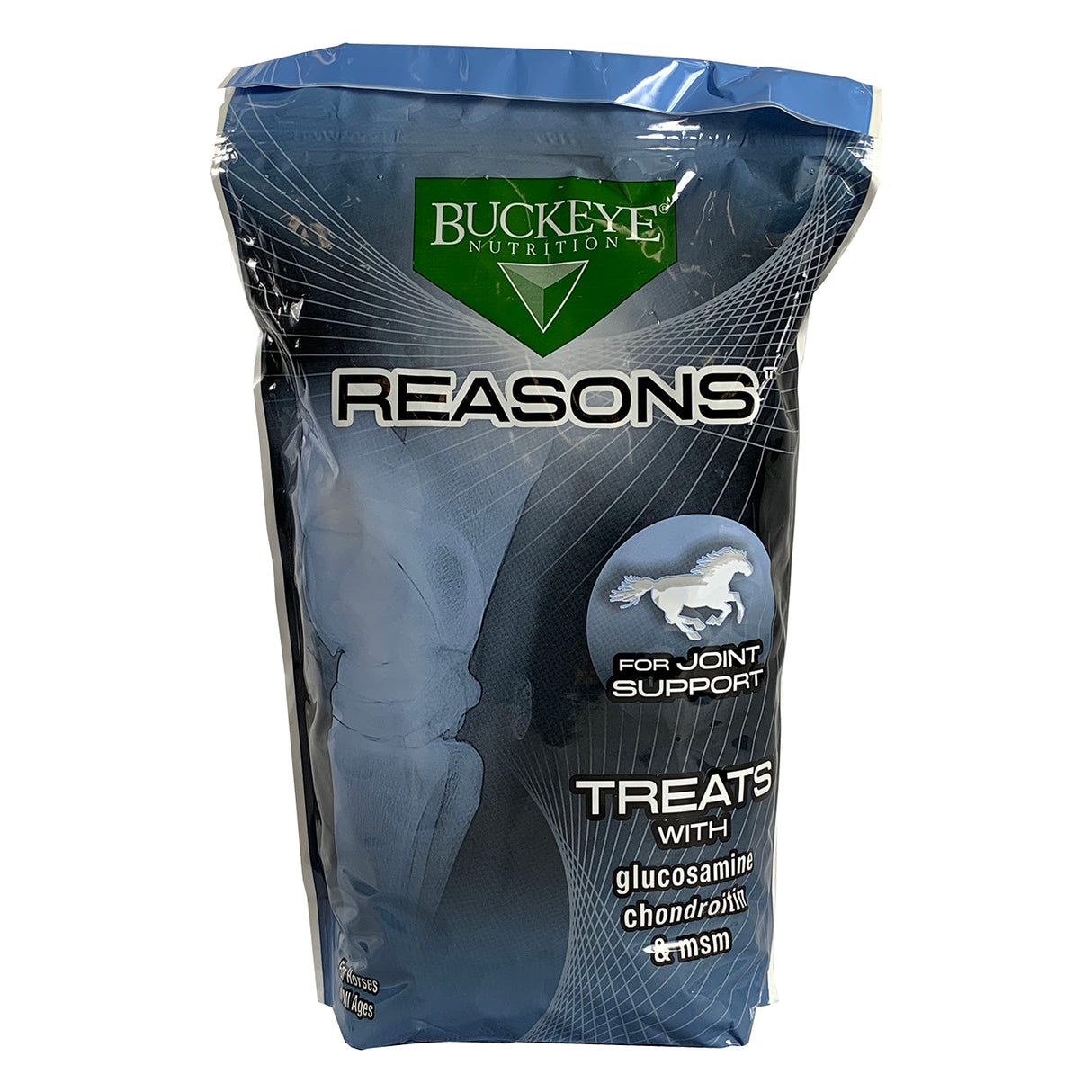 Buckeye Nutrition Reasons Joint Support Horse Treats 4 lb.