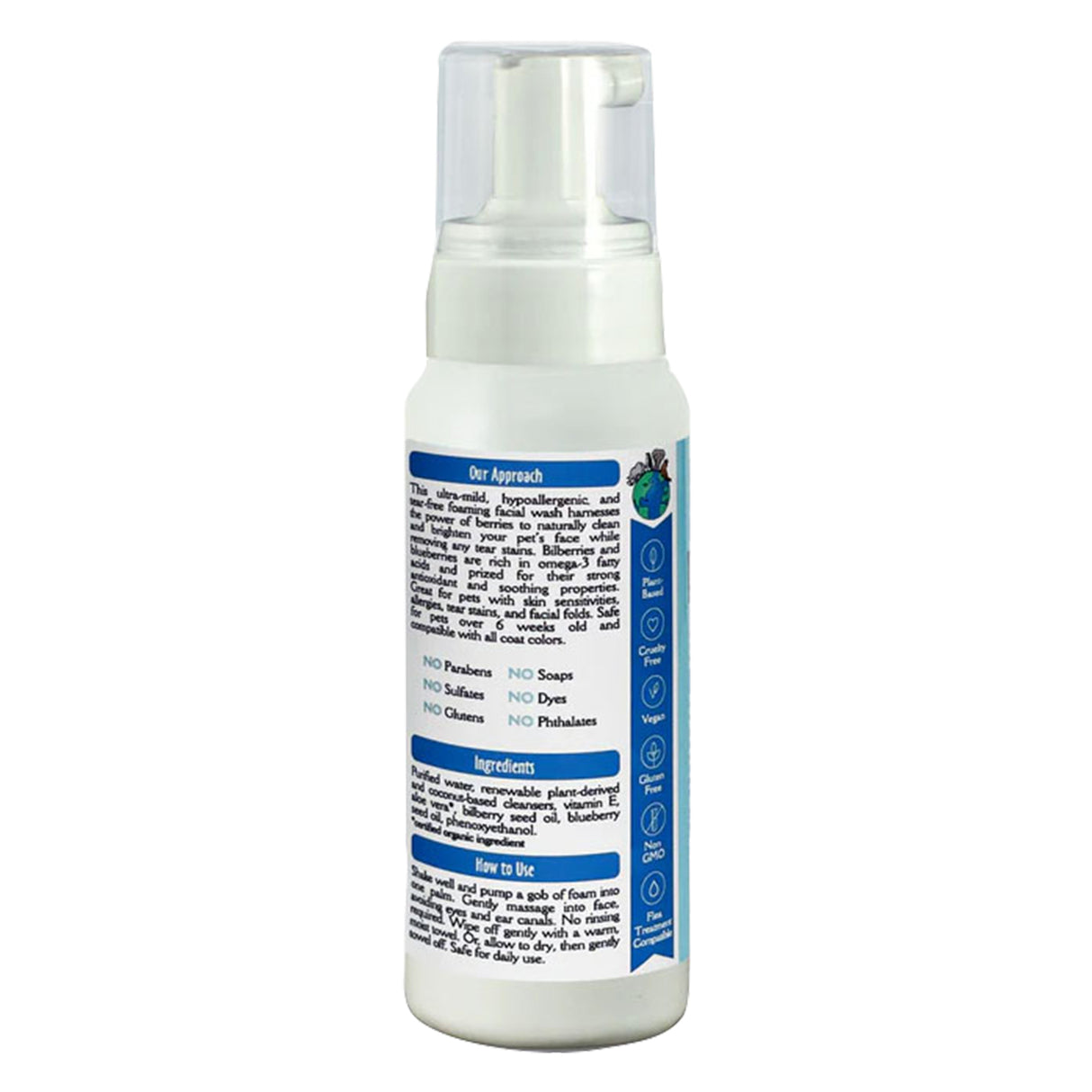 Earthbath Foaming Facial Wash 8 oz.