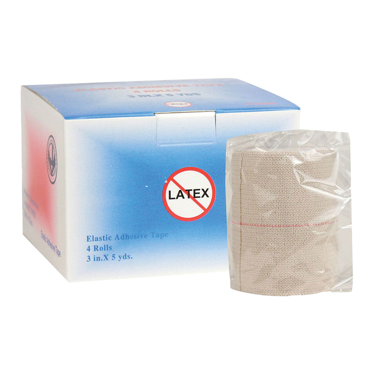 JorVet Elastic Adhesive Bandages 3 in. - 4 Rolls