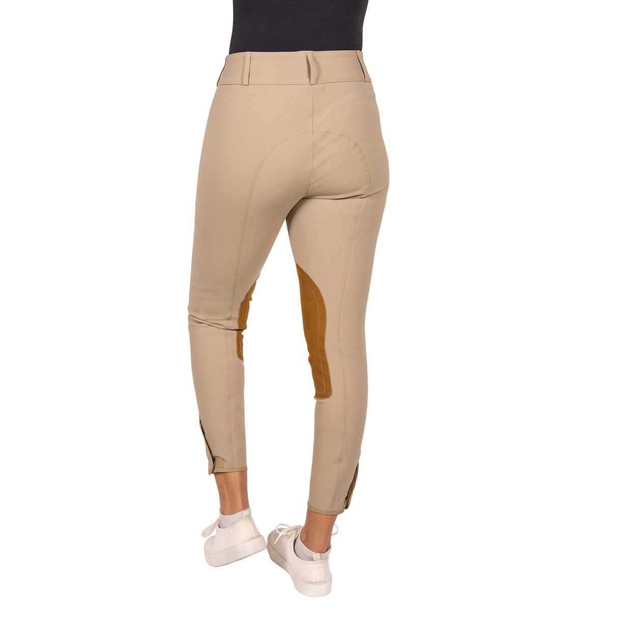 Tailored Sportsman Vintage Knee Patch Mid-Rise Breech W/ Velcro Bottom
