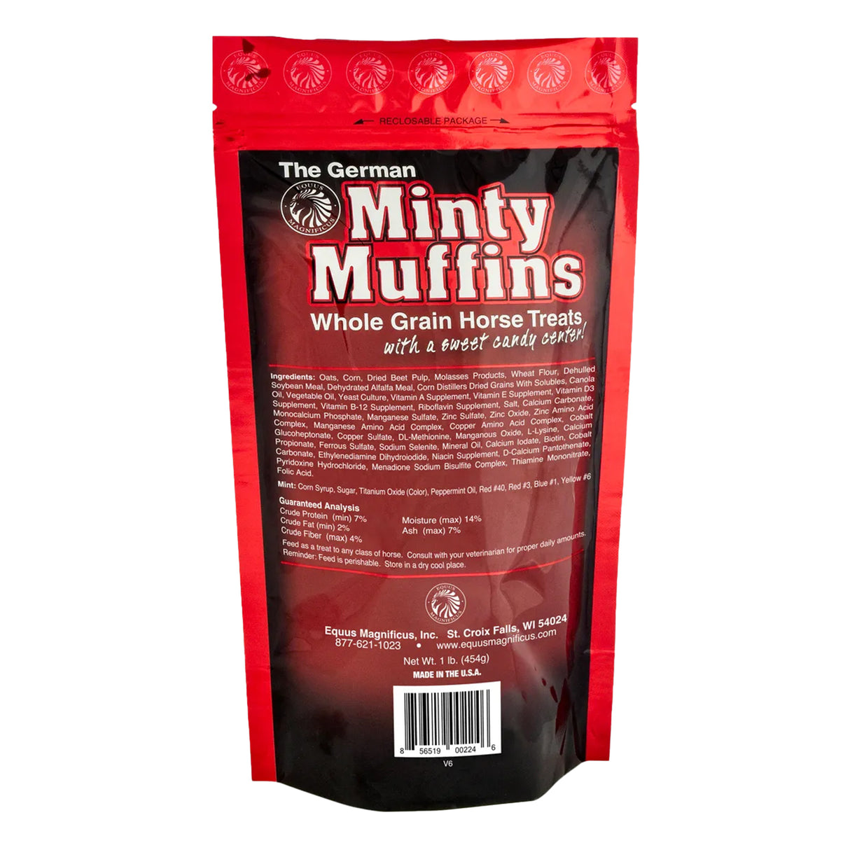 The German Minty Horse Muffins 1 lb.
