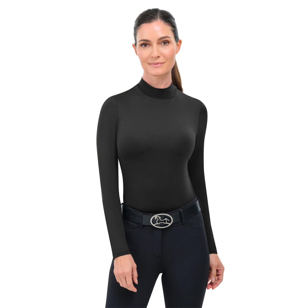 RJ Classics Jemma Long Sleeve Mock Neck Top
