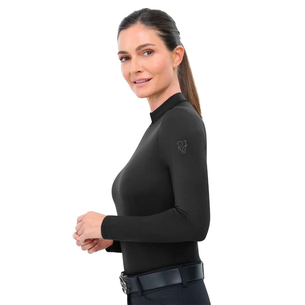 RJ Classics Jemma Long Sleeve Mock Neck Top