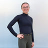 Tailored Sportsman IceFil Long Sleeve Mock Neck Top