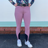 Tailored Sportsman Lightweight Technical Mid-Rise Silicone Knee Patch Breech