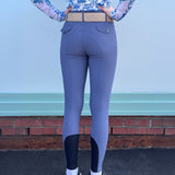Tailored Sportsman Lightweight Technical Mid-Rise Silicone Knee Patch Breech