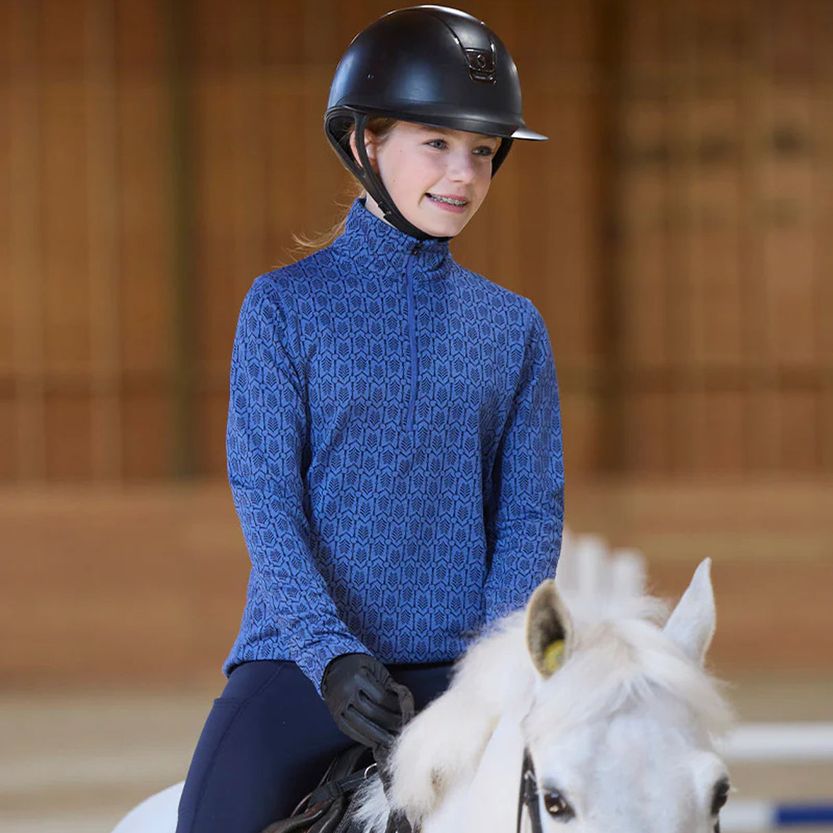 Kerrits Snaffle Links Fleece Zip Top - Kids'