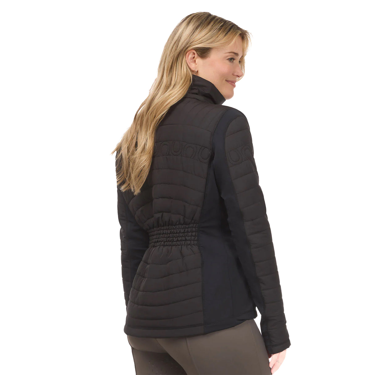 Kerrits Hoofprint Quilted Pullover Jacket