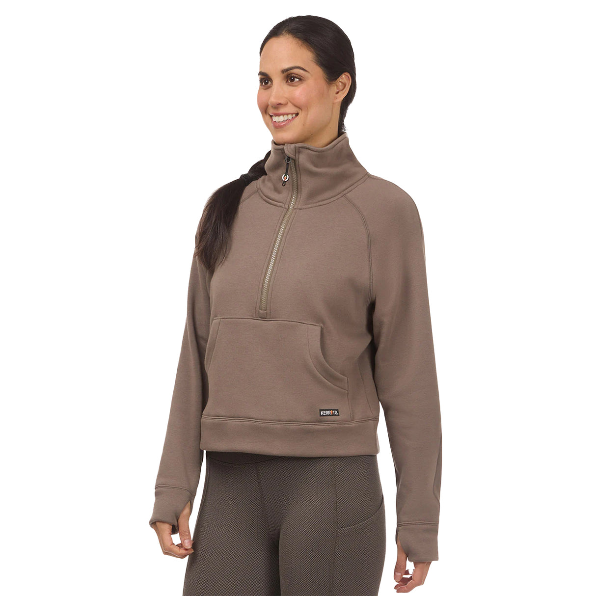 Kerrits Etched Equine Half Zip Sweatshirt