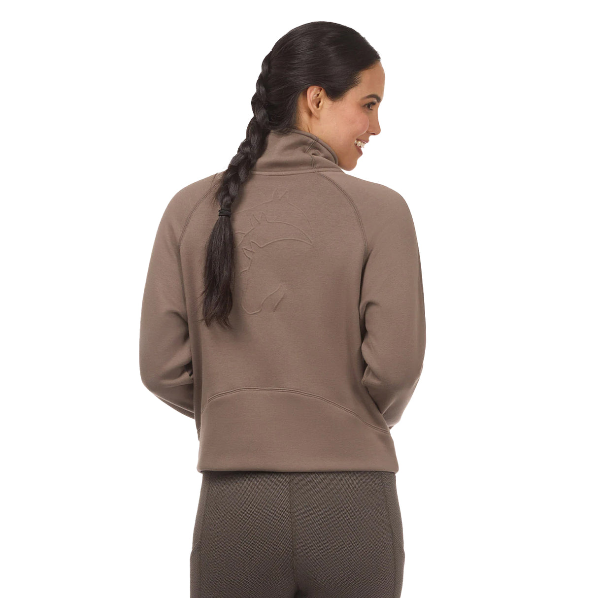 Kerrits Etched Equine Half Zip Sweatshirt