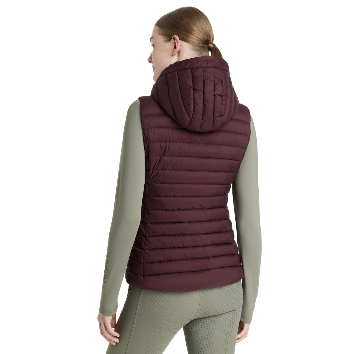 LeMieux Rose Hooded Puffer Vest