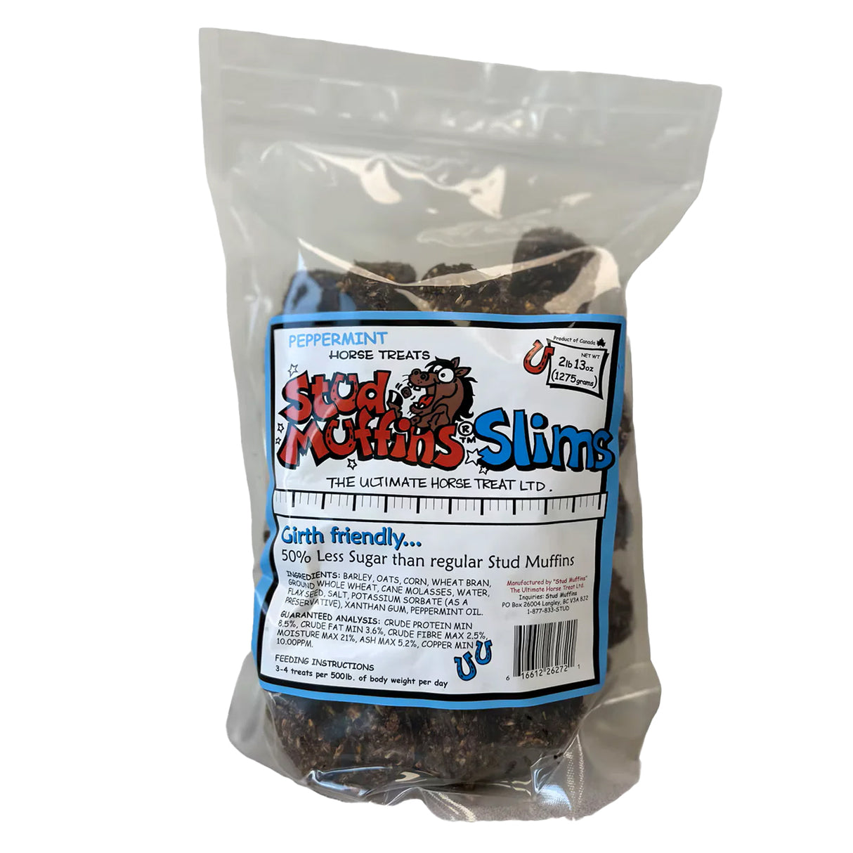 Stud Muffin Peppermint  Slims 45 oz.