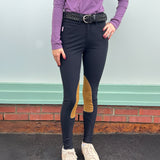 Tailored Sportsman Lightweight Technical Mid-Rise Suede Knee Patch Breech