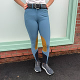 Tailored Sportsman Lightweight Technical Mid-Rise Suede Knee Patch Breech
