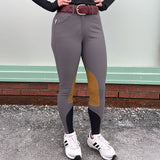 Tailored Sportsman Lightweight Technical Mid-Rise Suede Knee Patch Breech