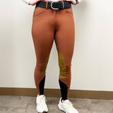 Tailored Sportsman Lightweight Technical Mid-Rise Suede Knee Patch Breech