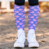Dreamers & Schemers SMRT Whale Boot Socks