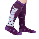 Sock It To Me Llamaste Stretch-It Knee High Socks