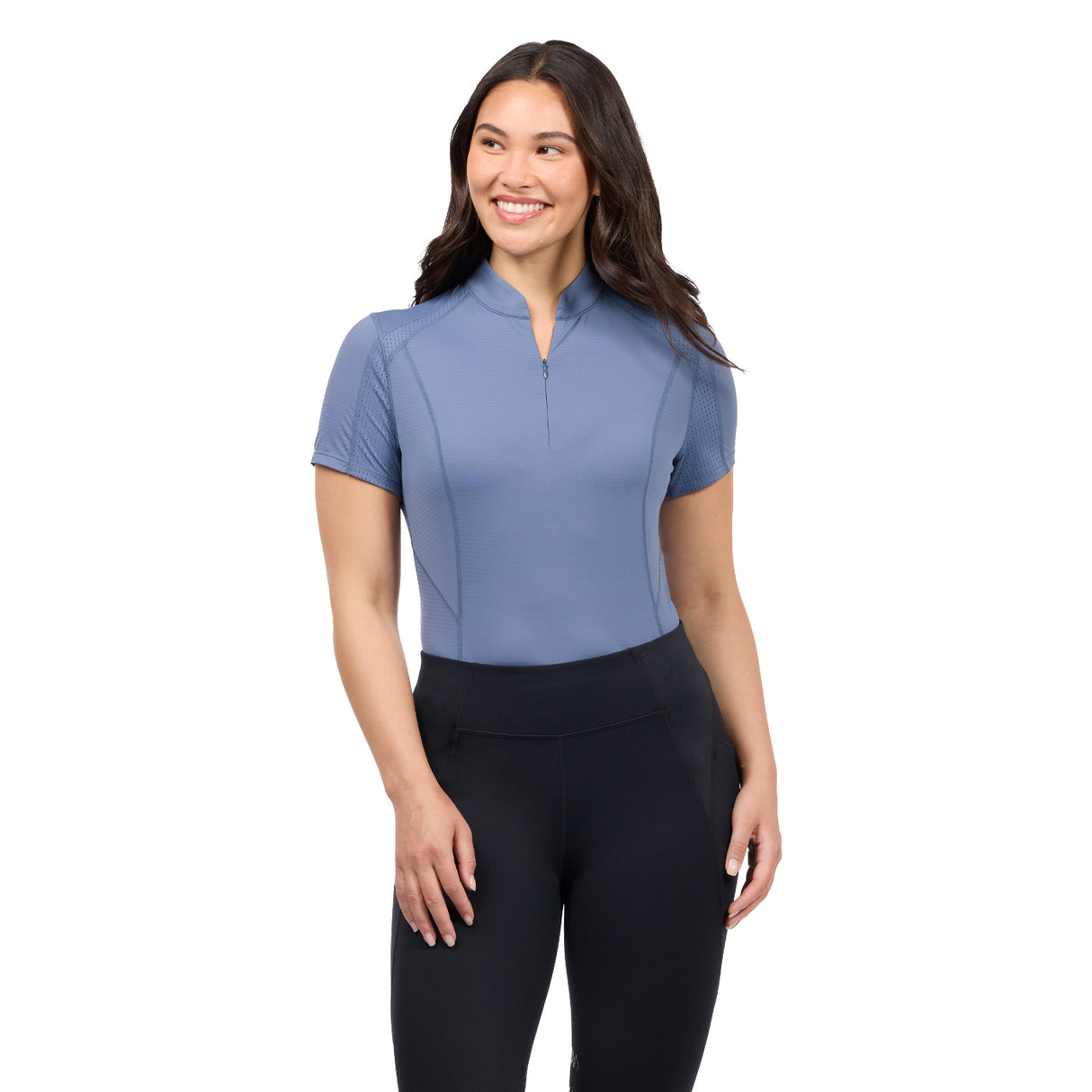 Kerrits Precision Short Sleeve Quarter Zip Tech Top