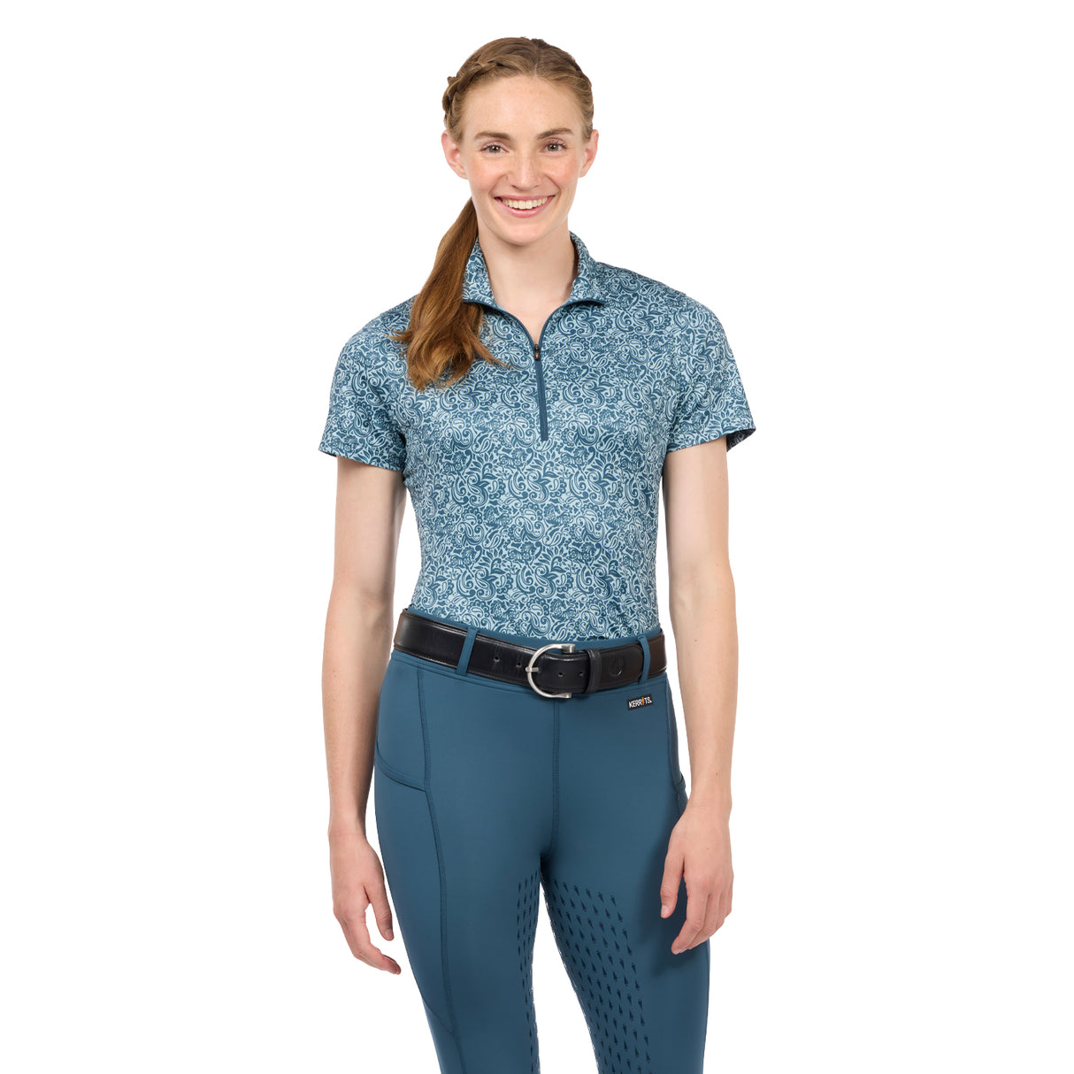 Kerrits Play It Coolcore Print Short Sleeve Shirt