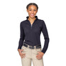 Kastel Denmark Perforated Quarter Zip Top
