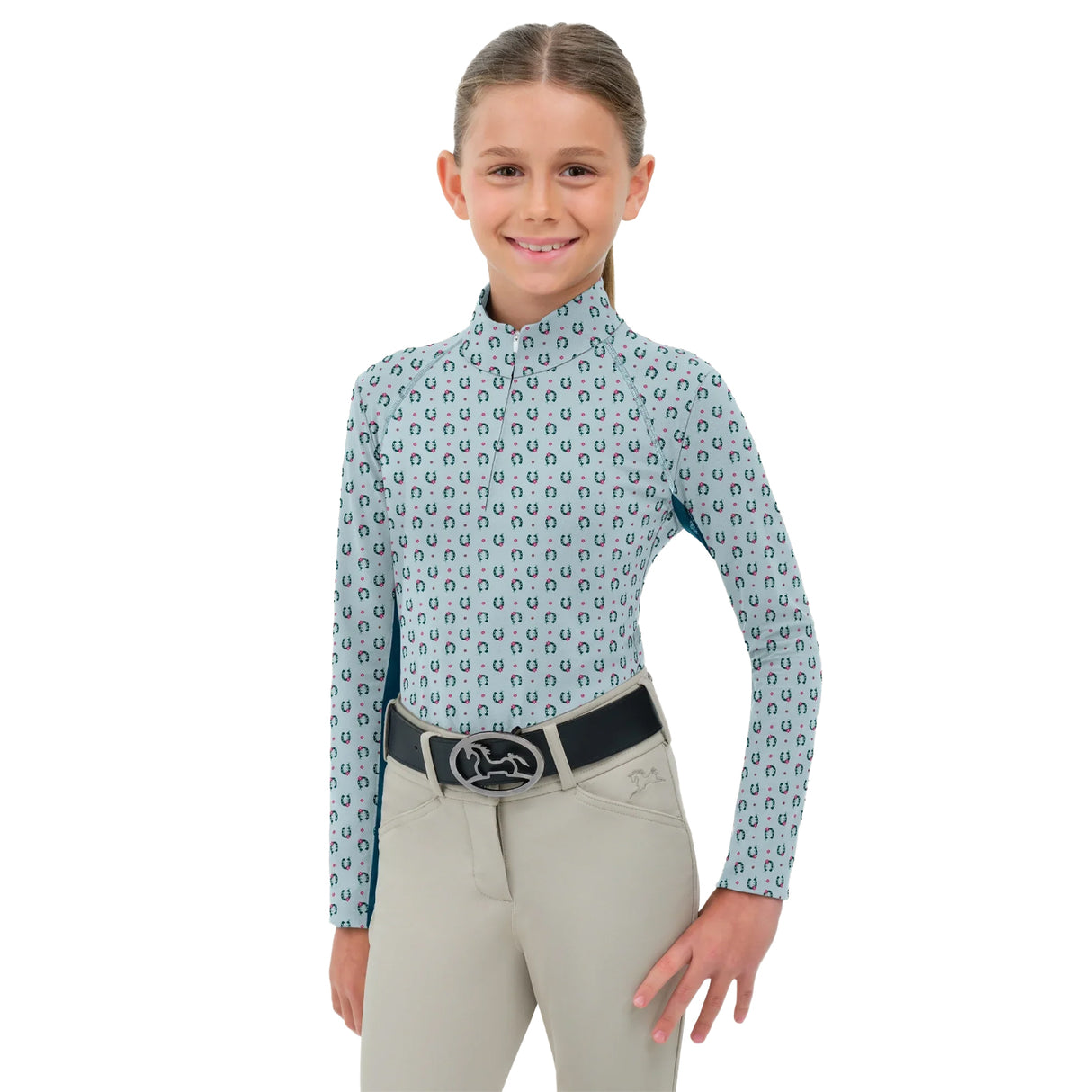 RJ Classics Libby 2.0 Quarter Zip Long Sleeve Shirt - Kids'