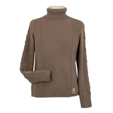 Essex Classics Laced Rein Cable Knit Sweater