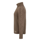Essex Classics Laced Rein Cable Knit Sweater