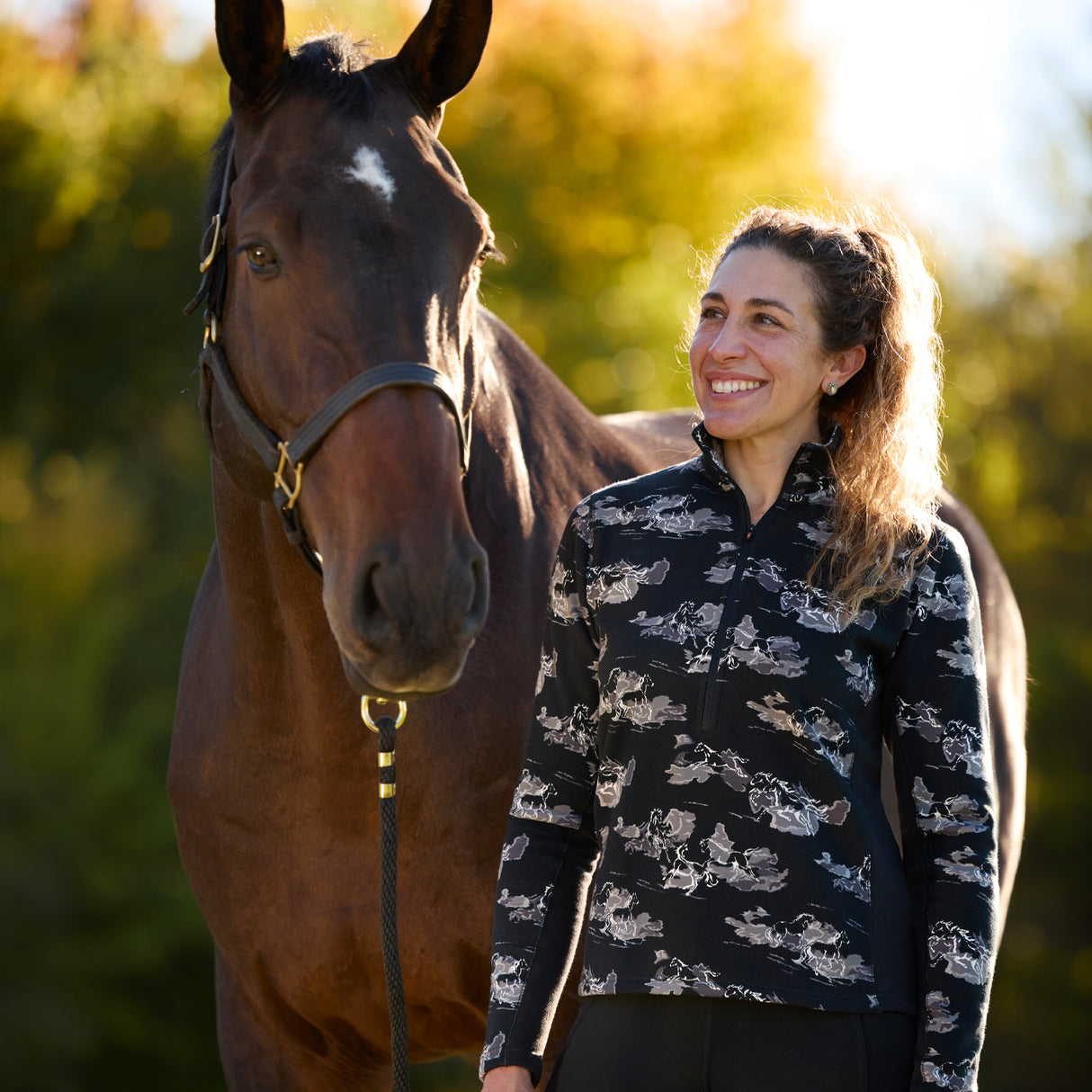 Kerrits Soft Haven Plush Fleece Half Zip Top
