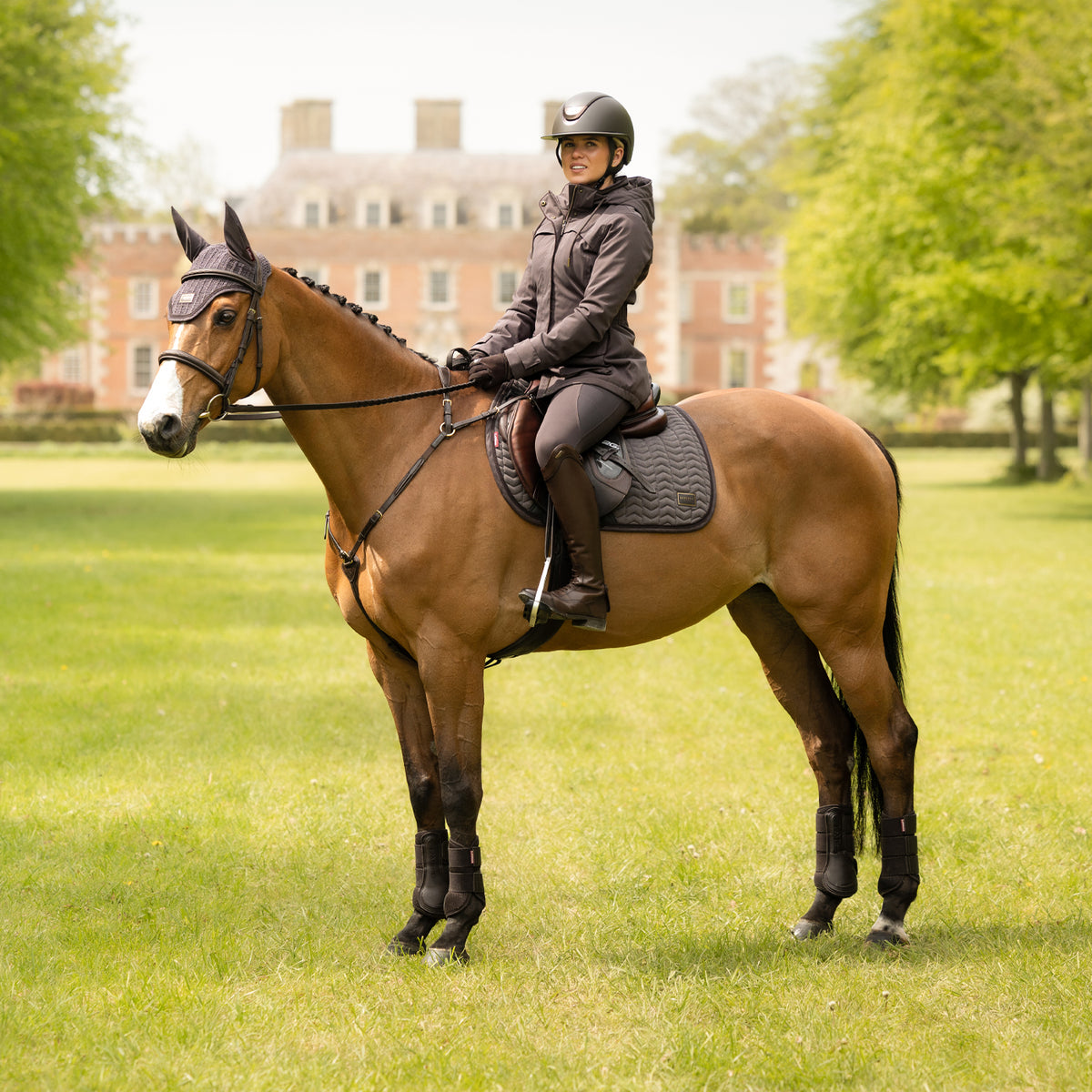 LeMieux Heritage Herringbone Close Contact Saddle Pad