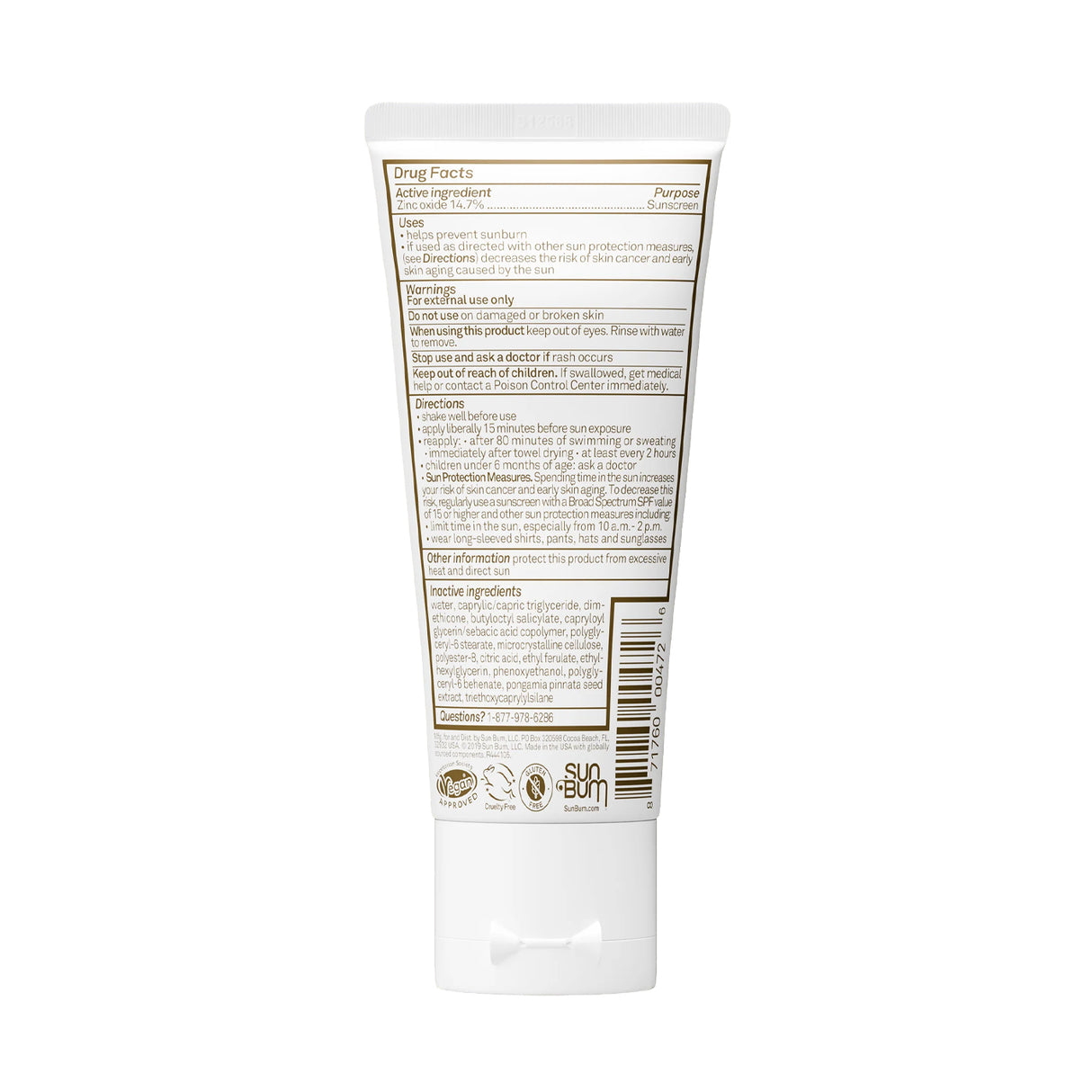 Sun Bum Mineral SPF 50 Lotion 3 oz.