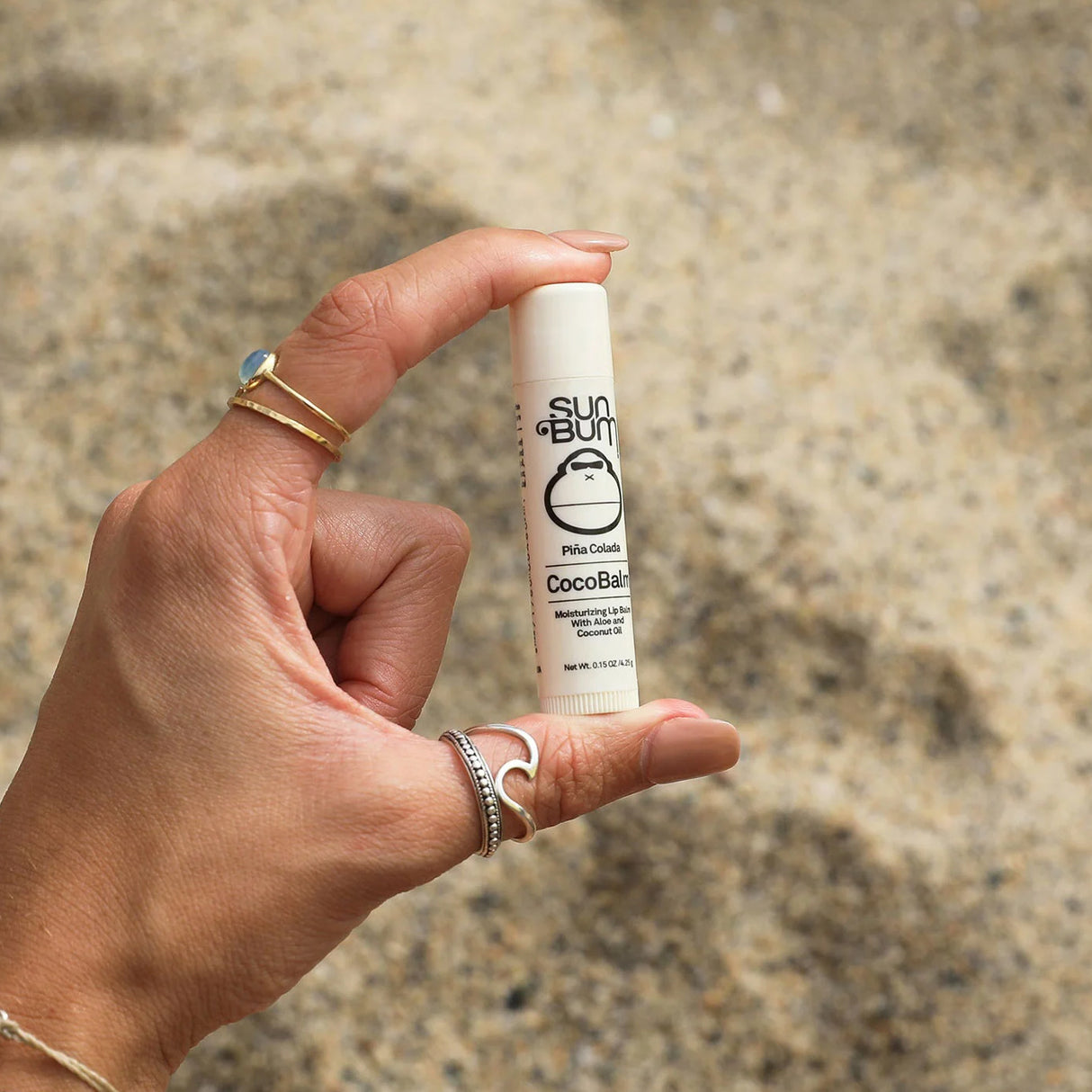Sun Bum Piña Colada CocoBalm Lip Balm 0.15 oz.