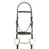 Ovation Classic Fancy Round Raised Wide Nose Comfort Crown Padded Bridle W/ Reins